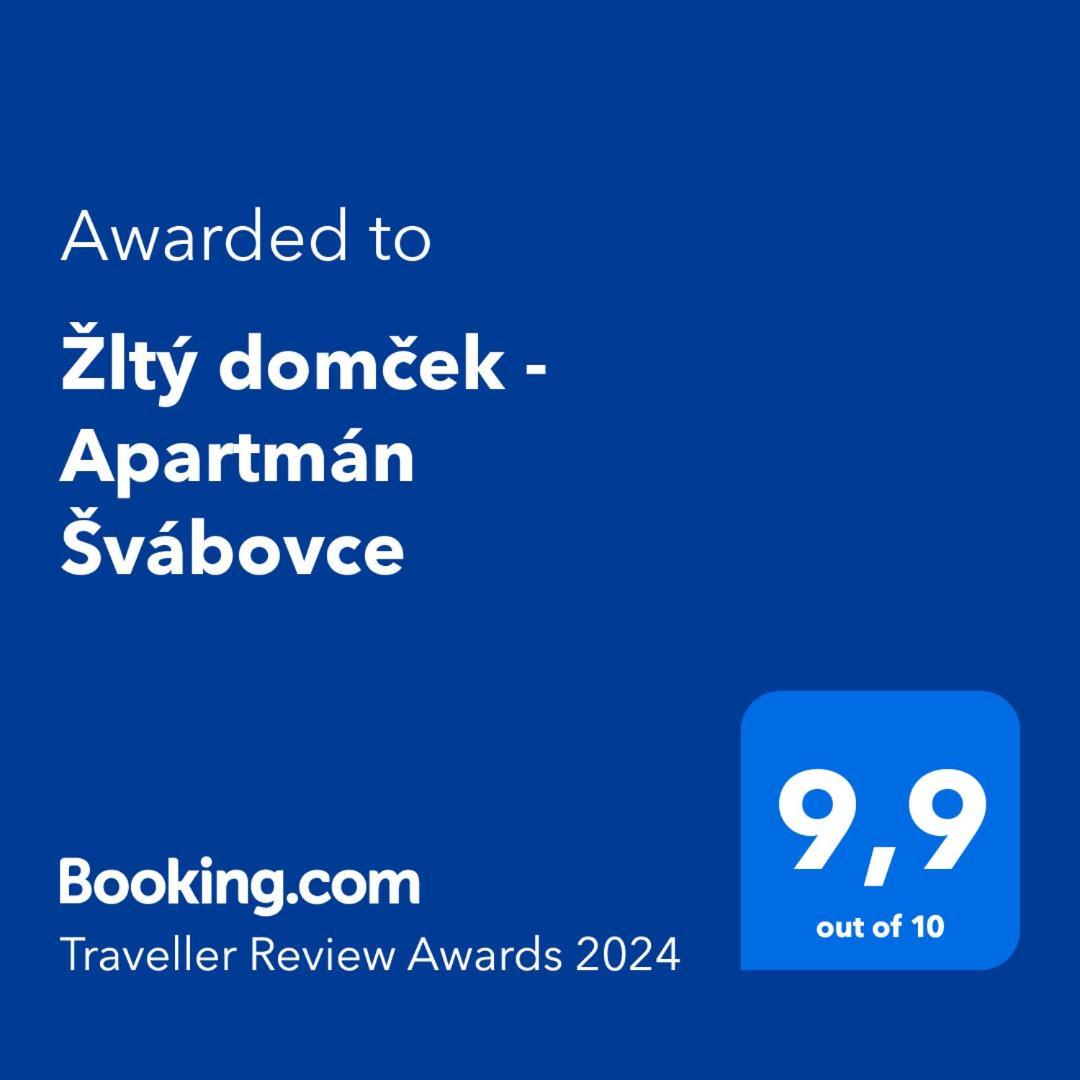 Zlty Domcek - Apartman Svabovce 外观 照片