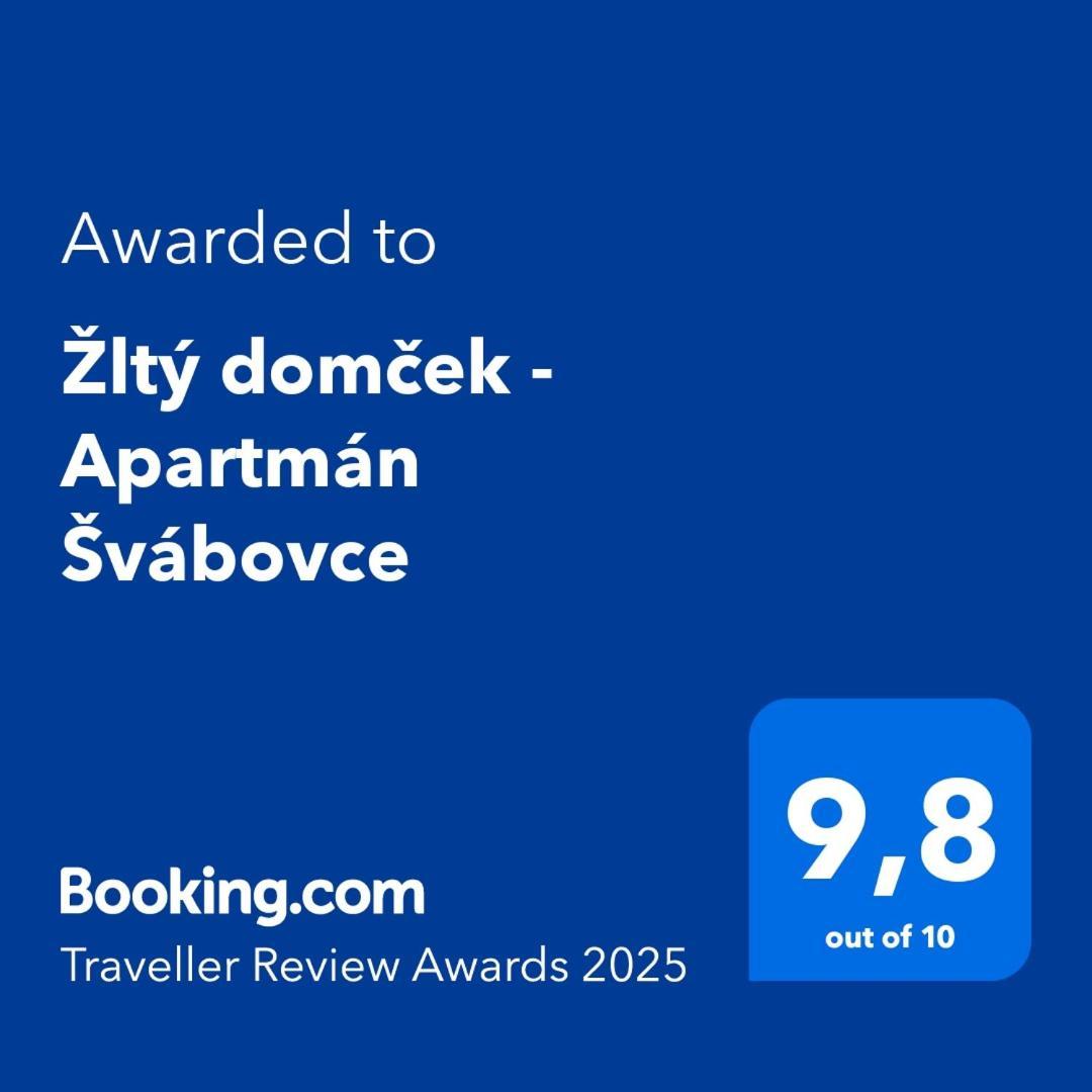 Zlty Domcek - Apartman Svabovce 外观 照片